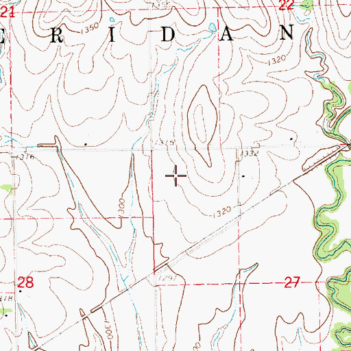 Topographic Map of Day (historical), KS
