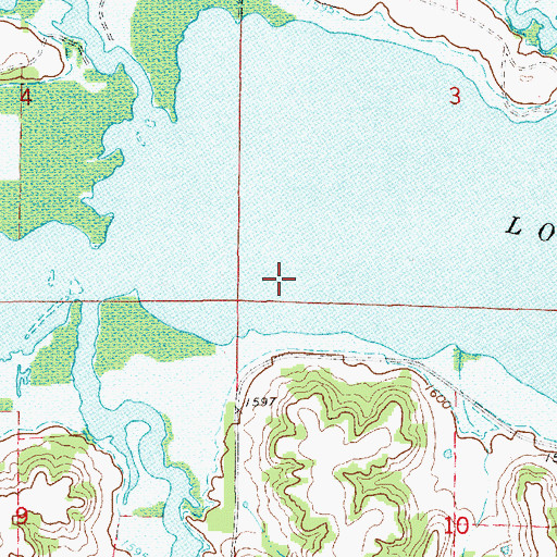 Topographic Map of Rubens (historical), KS