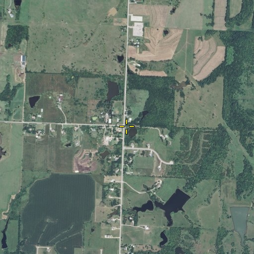 Aerial/Satellite Image of Vidette (historical), KS