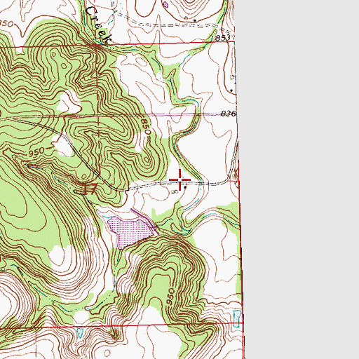Topographic Map of Brownville (historical), KS