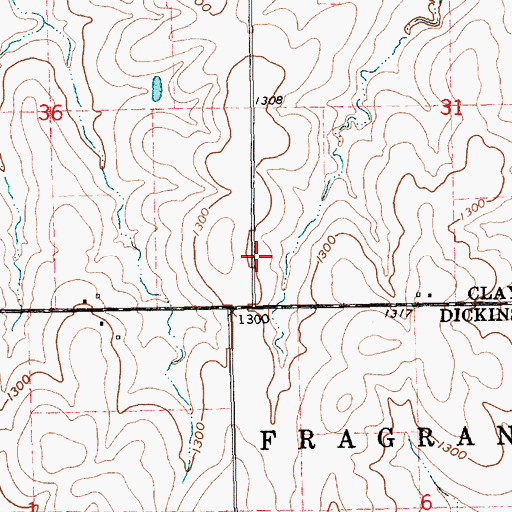 Topographic Map of Stitt (historical), KS