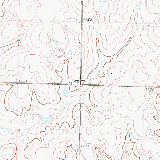 Topographic Map of Invermay (historical), KS