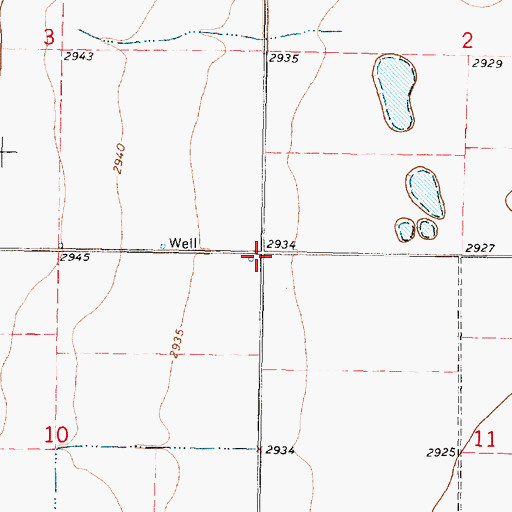 Topographic Map of Knauston (historical), KS
