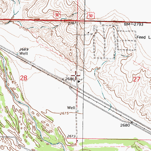Topographic Map of Belfast (historical), KS