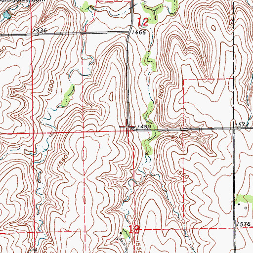 Topographic Map of Orworth (historical), KS