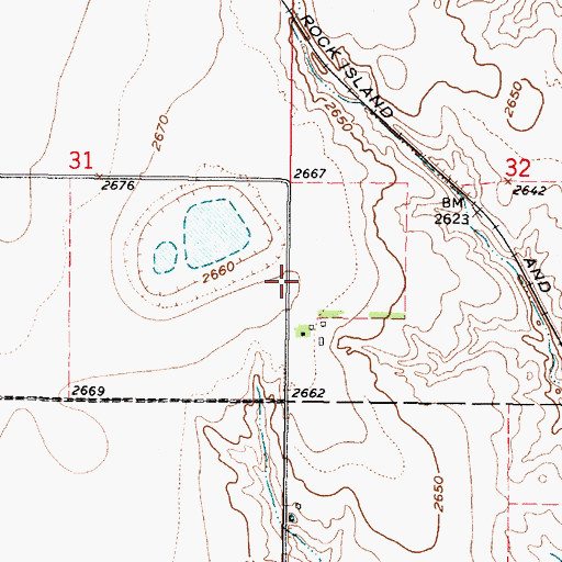 Topographic Map of Carthage (historical), KS