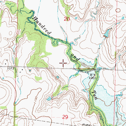Topographic Map of Fairfax (historical), KS
