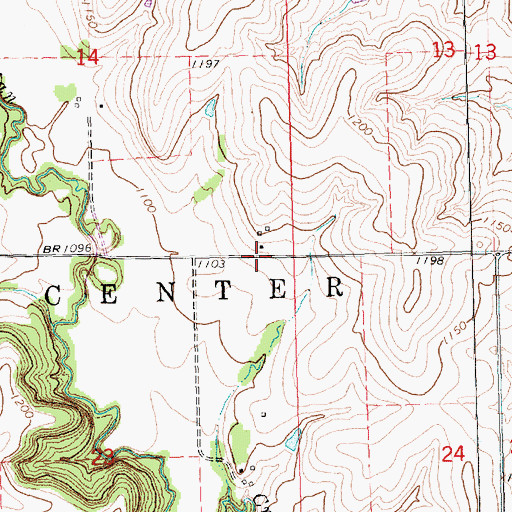 Topographic Map of Arispie (historical), KS