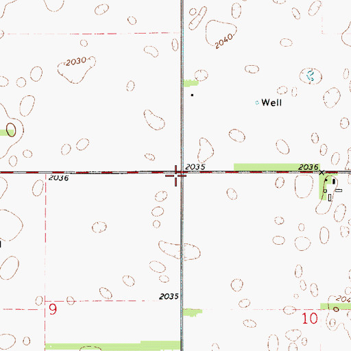 Topographic Map of Nora (historical), KS
