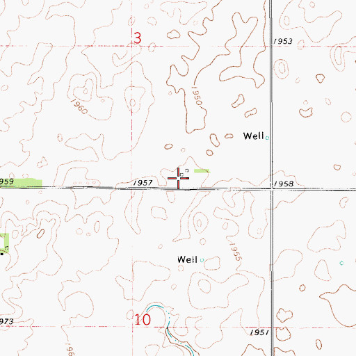 Topographic Map of Our Carter (historical), KS