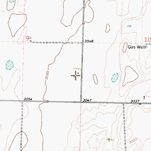 Topographic Map of La Fayette (historical), KS