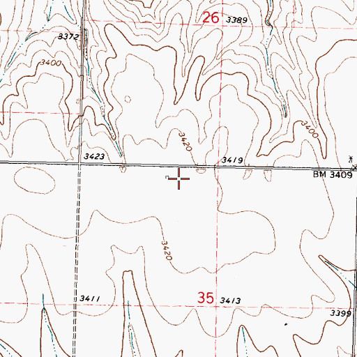 Topographic Map of Kuka (historical), KS