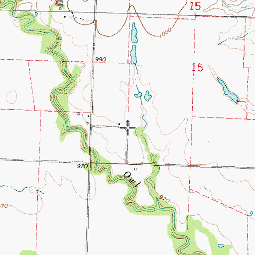 Topographic Map of Defiance (historical), KS