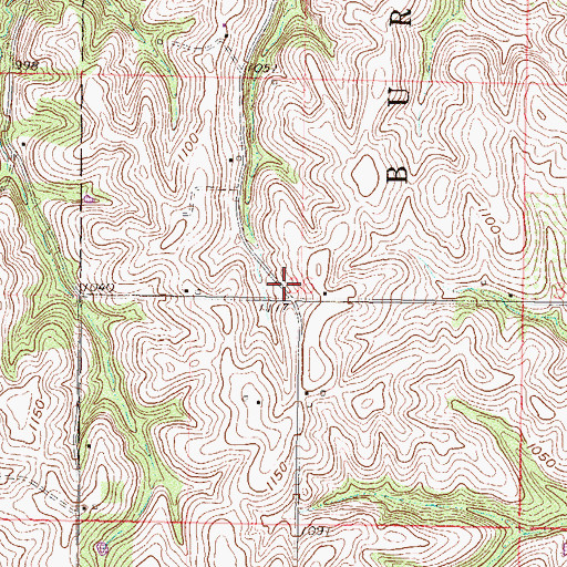 Topographic Map of Lawrence Number Two (historical), KS