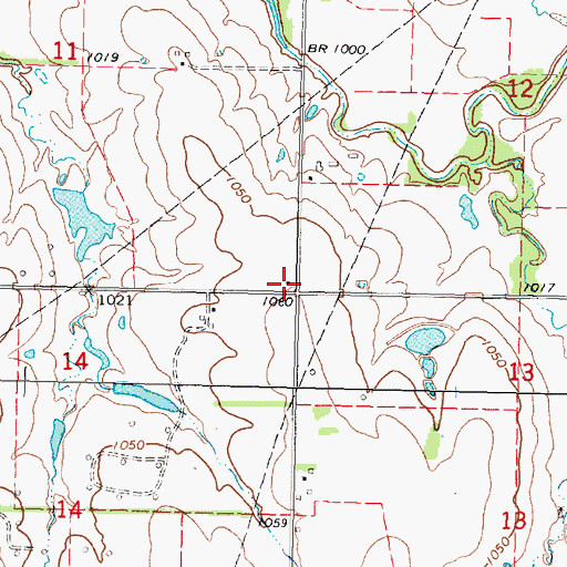 Topographic Map of Independence School (historical), KS