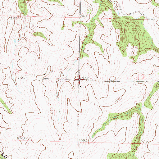 Topographic Map of Herzing School (historical), KS