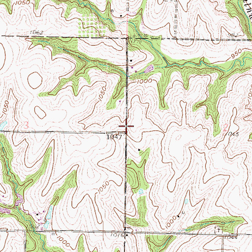 Topographic Map of Liberty School (historical), KS