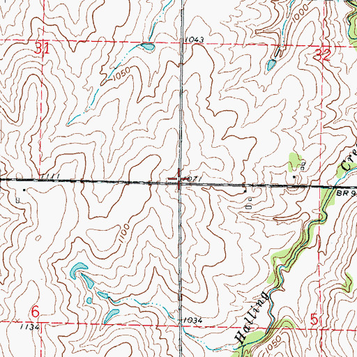 Topographic Map of Star School (historical), KS