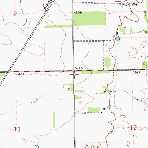 Topographic Map of Butler School (historical), KS