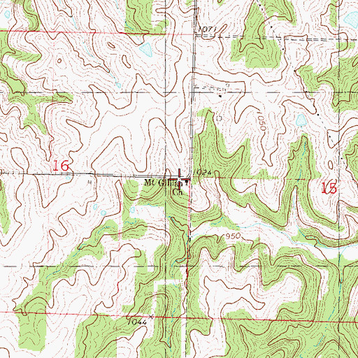 Topographic Map of School Number 20 (historical), KS