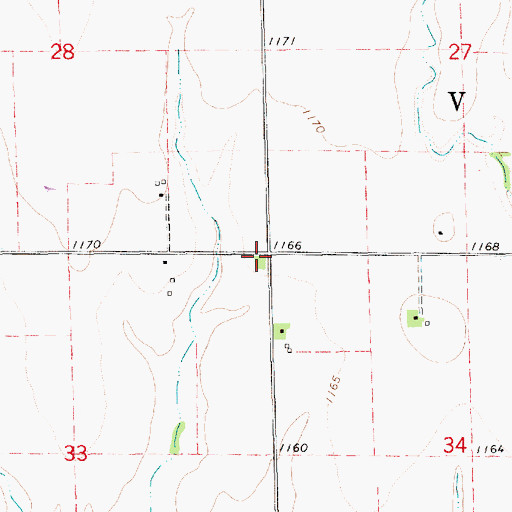 Topographic Map of Mount Zion Church (historical), KS
