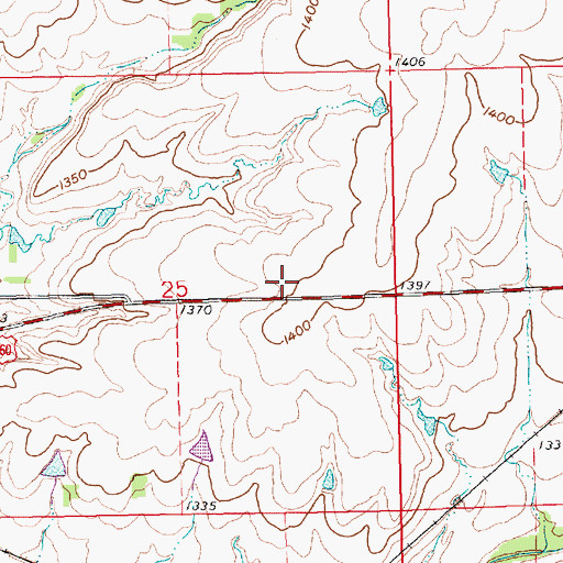 Topographic Map of Windsor School (historical), KS