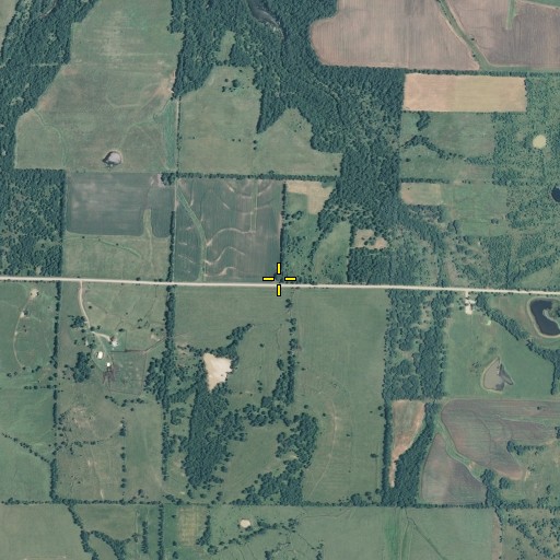 Aerial/Satellite Image of Second Valley School (historical), KS