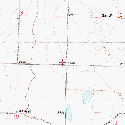 Topographic Map of Skyline School (historical), KS