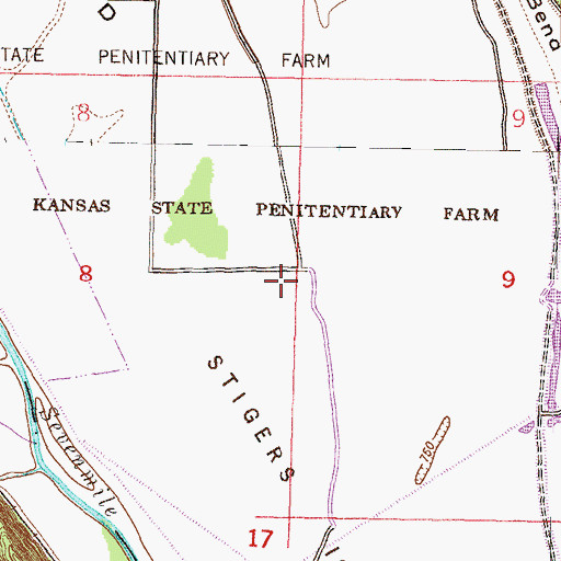 Topographic Map of Camp Number Two (historical), KS