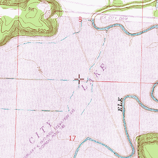Topographic Map of Rich Valley School (historical), KS