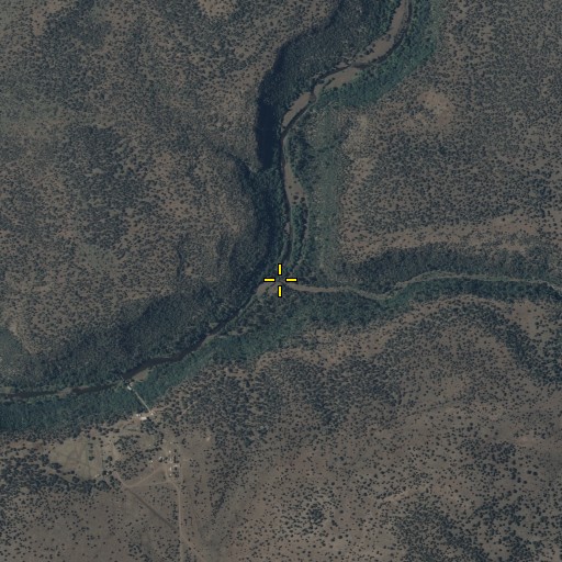Aerial/Satellite Image of Freezeout Creek, AZ