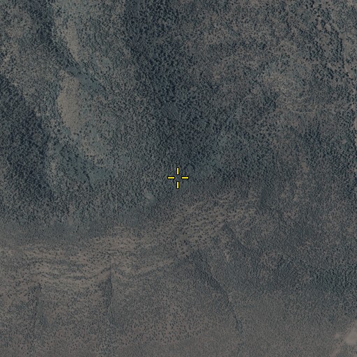 Aerial/Satellite Image of Freezeout Mountain, AZ