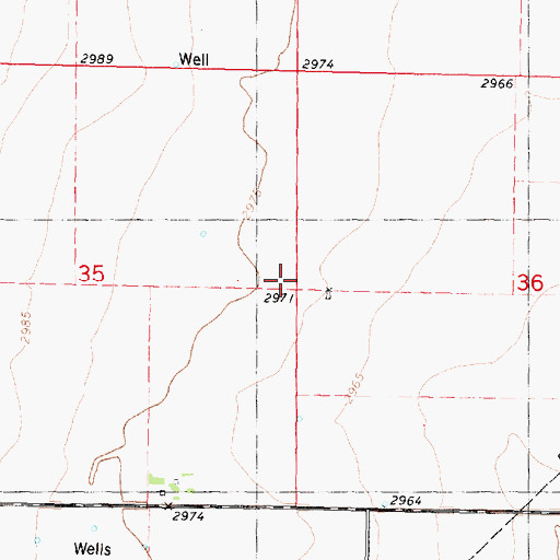 Topographic Map of Hite School (historical), KS