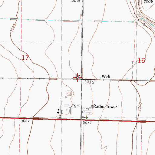 Topographic Map of Setab (historical), KS
