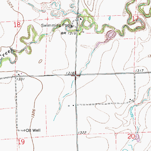 Topographic Map of Independence School (historical), KS