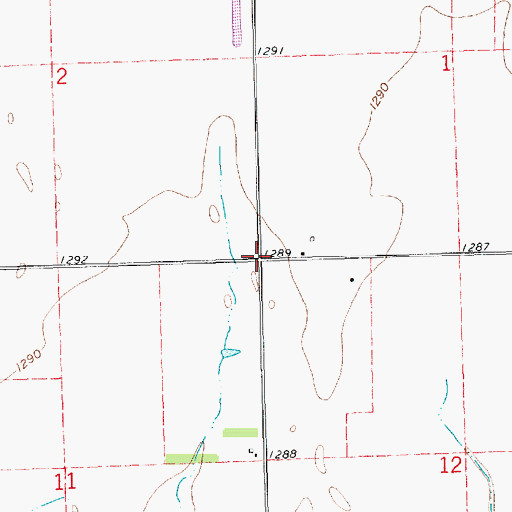 Topographic Map of Mayflower School (historical), KS