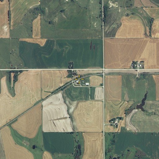 Aerial/Satellite Image of Otego, KS