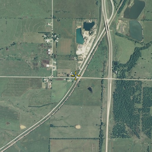 Aerial/Satellite Image of Godfrey, KS