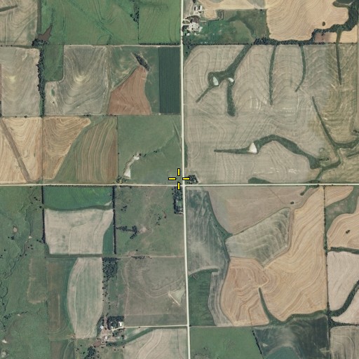 Aerial/Satellite Image of Lasita, KS