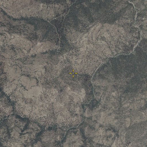 Aerial/Satellite Image of French Gap Spring, AZ
