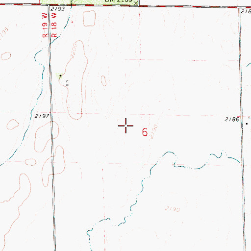 Topographic Map of Williams (historical), KS