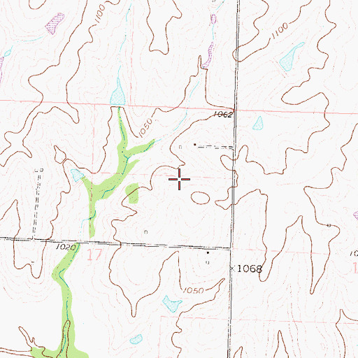 Topographic Map of Atchison County, KS