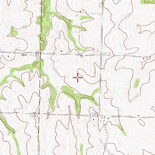 Topographic Map of Doniphan County, KS