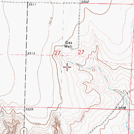 Topographic Map of Eightyone Pasture, KS