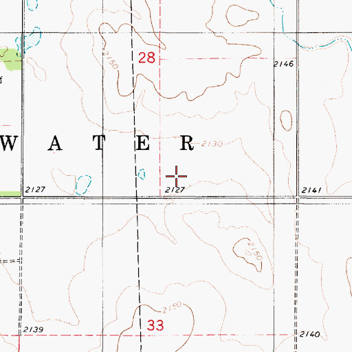 Topographic Map of Seacat Brothers Landing Strip (historical), KS