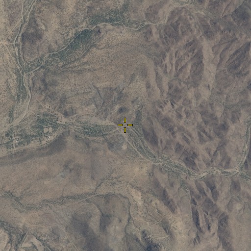 Aerial/Satellite Image of Fresnal Canyon, AZ