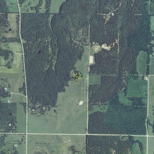 Aerial/Satellite Image of Dayton Cemetery, KS