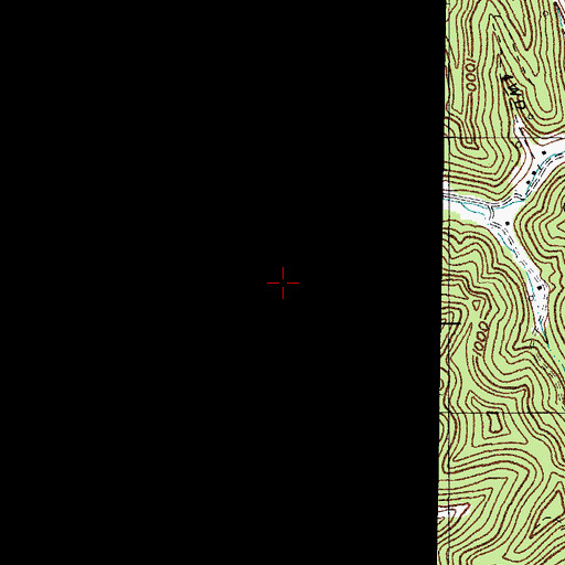 Topographic Map of Apple Orchard Branch, KY