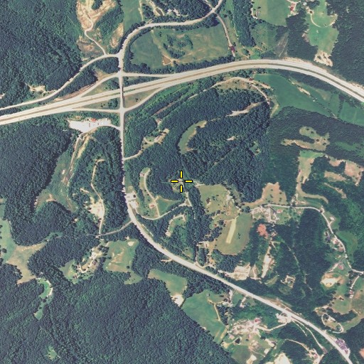 Aerial/Satellite Image of Armstrong Hill, KY