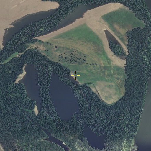 Aerial/Satellite Image of Driver Bar, AR
